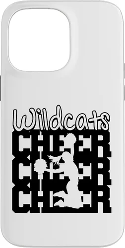 Vista 21 de Wildcats Cheer Back to School Cheerleading Spirit Case for iPhone 17
