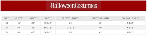 Vista 2 de Disfraz de Drácula para mujer talla grande