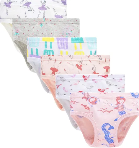 Vista 24 de Barara King - Ropa interior de algodón suave para niñas pequeñas, infantes y niños