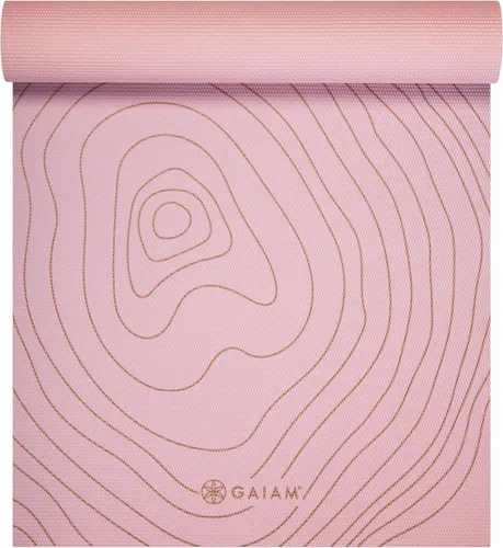 Vista 7 de Gaiam - Alfombrilla de yoga, 6 mm, extra gruesa, antideslizante, de primera calidad, para todo tipo de yoga, pilates y ejercicios en el suelo
