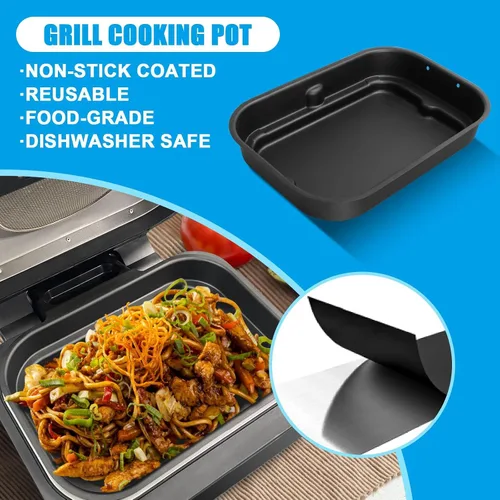 Vista 5 de Combo cesta para verduras y ollas para Ninja Foodi XL FG551 Accesorios