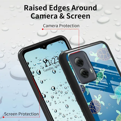 Vista 131 de Funda para Motorola Moto G Stylus 5G 2021 de vidrio templado, funda negra con diseño de mujer negra africana para mujeres y hombres, antiarañazos, a