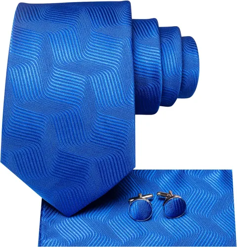 Vista 98 de Dubulle Corbata tejida de cachemira para hombre y gemelos de pañuelo para hombre, conjunto de gemelos para boda formal y negocios