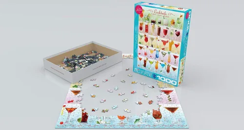 Vista 3 de EuroGraphics Cócteles Puzzle (1000-Pieza) (6000-0588)