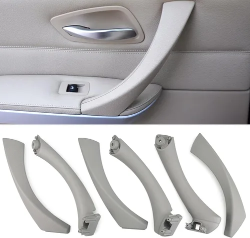 Vista 8 de Manija de Puerta de Coche para BMW Serie 3 E90 E91 2006-2012 Manijas de Puerta Interior Cubierta de Repuesto Conjunto de Manija de Puerta de Coche