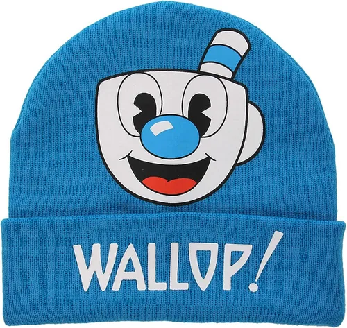 Vista 4 de elope Mugman - Sombrero de invierno de punto con puños doblados