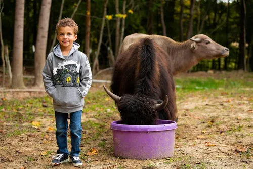 Vista 2 de John Deere Sudadera con capucha para niños