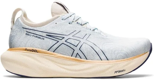 Vista 24 de ASICS Gel-Nimbus 25 Running Mujer Azul Francés/Lila Hint