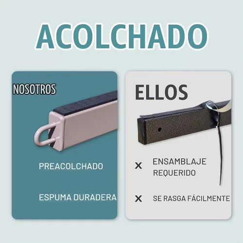 Vista 8 de Teal Triangle Estante de almacenamiento ajustable independiente para kayak Negro