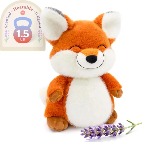 Vista 19 de IKASA Animal de peluche de pingüino para microondas, almohadilla térmica para mayor comodidad y calidez, calentable y refrigerable de 1.5 libras