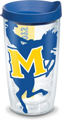 Vista 160 de Vaso térmico con tapa, marca Tervis, Idaho Univ, Transparente