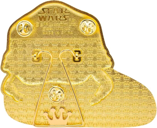 Vista 5 de Funko Star Wars - Pin POP de 3 pulgadas Jabba The Hutt Chase, Metal