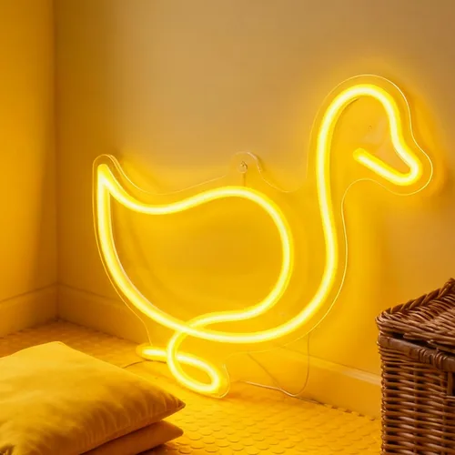 Vista 16 de Letrero de neón LED con texto en inglés "You Belong Here", luz de neón decorativa regulable alimentada por USB, para el hogar, sala de estar