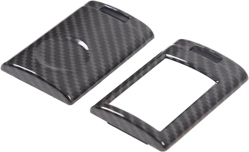 Vista 7 de Funda para llavero Chevy Corvette C6, 2005-2013, protección inteligente para llave remota, patrón de fibra de carbono