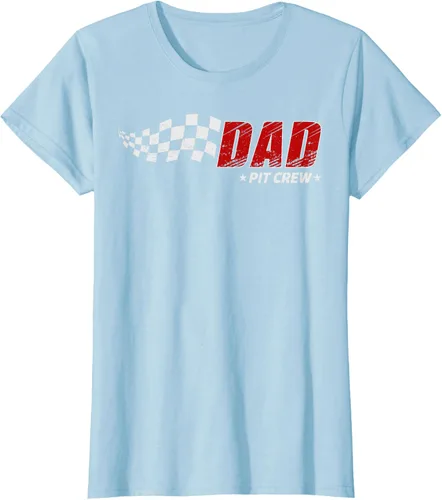 Vista 27 de Dad Pit Crew Race Car Birthday Family Matching Pit Crew Camiseta Pit Crew