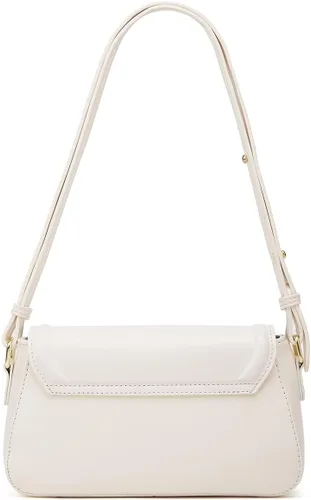 Vista 4 de Bolsos cruzados para mujer, bolso de mano vintage, bolso de hombro clásico para axilas, piel sintética suave