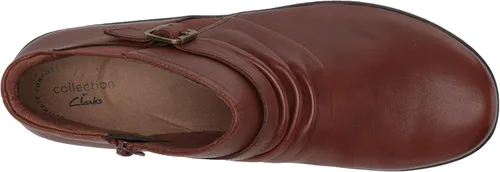 Vista 5 de Clarks Women's Cora Rouched Ankle Boot