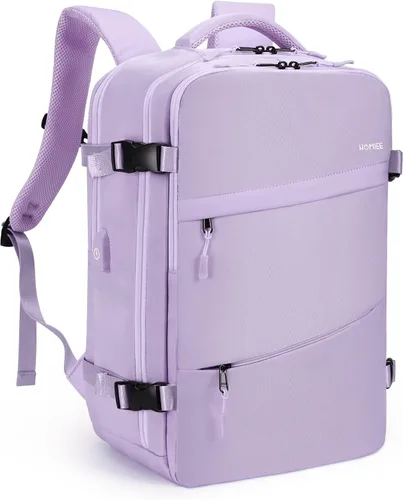 Vista 12 de HOMIEE Spirit Airlines - Mochila de viaje de 18 x 14 x 8 pulgadas, bolsa para artículos personales, equipaje de mano debajo del asiento, aprobada