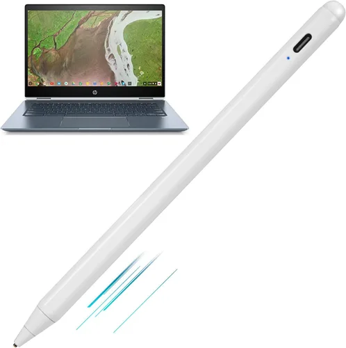 Vista 7 de Chromebook X360 2022 - Lápiz capacitivo activo para laptop HP Chromebook X360 con punta ultra fina, control táctil y recargable, bueno para dibujar