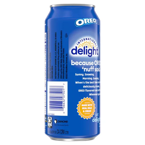 Vista 11 de International Delight Café helado, galletas Oreo, 15 onzas líquidas, paquete de 12