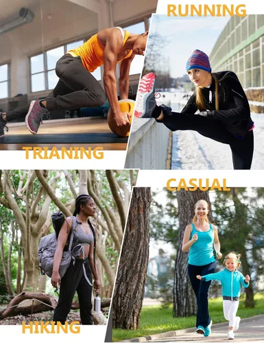 Vista 7 de BALEAF Pantalones deportivos para mujer, pantalones deportivos para correr, bolsillos con cremallera, pantalones deportivos para calentar, casuales
