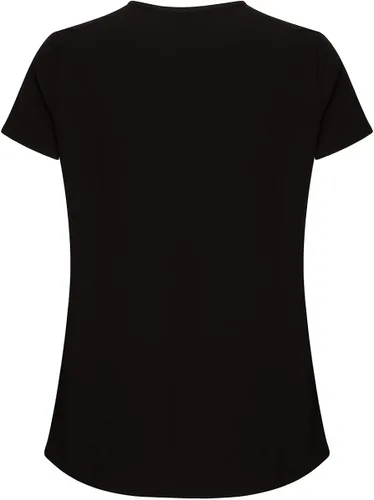 Vista 3 de Natural Uniforms Conjunto de top elástico con cuello en V y pantalón cargo para mujer