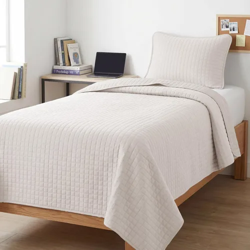 Vista 113 de Southshore Fine Living, Inc. Juego de edredón individual XL, colcha de microfibra acolchada, juego de edredón individual con funda de almohada, ropa