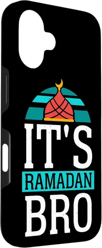 Vista 3 de iPhone 16 It's Ramadan Bro Mubarak Eid Kareem Muslim Case