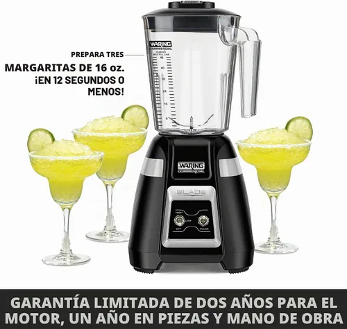 Vista 5 de Waring Batidora de cuchillas con tarro de copoliéster de 48 oz y palanca
