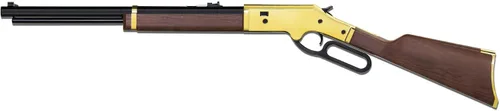 Vista 2 de Barra Airguns 1866 Cowboy Series Rifle de Aire de Acción de Palanca - Alimentado por Bomba Múltiple - Dispara Perdigones de Calibre .177 y BBs, 800