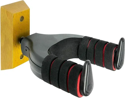 Vista 11 de 5 CORE Soporte de pared para guitarra, 3 piezas, para bajo acústico eléctrico clásico para estudio en casa