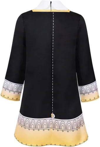 Vista 3 de HISHERTOY Yor Forger Disfraz para mujer, disfraz de Anya Forger para niños, disfraz de anime, espía familiar, vestido para fiesta