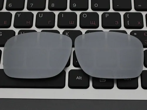 Vista 5 de Lentes polarizadas de repuesto para gafas de sol Oakley Holbrook OO9102 (espejo titanio)