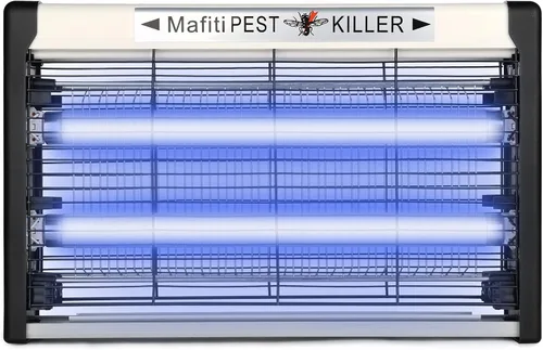 Vista 8 de mafiti Bug Zapper - Trampas para moscas para colgar en interiores Gris