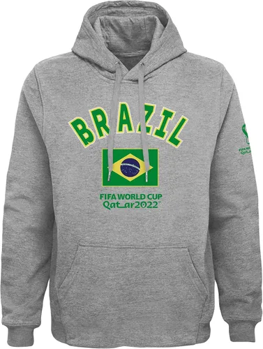 Vista 2 de Outerstuff Sudadera con capucha de forro polar de la Copa Mundial de la FIFA para hombre