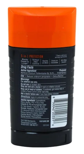 Vista 2 de Right Guard Xtreme Defense Arctic Refresh Solid 2.6 onzas para hombre (paquete de 3)
