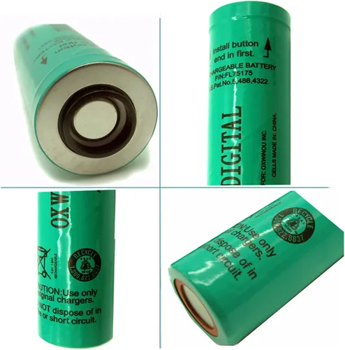 Vista 4 de Batería compatible con Stinger Battery 75175 hp xt ds led sdfl-c852 3.6 voltios 1.8ah batería recargable Stick (NiCd 3.6V 1800mAh) Paquete de 2