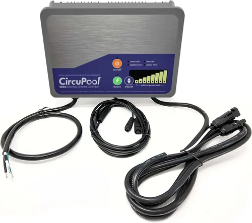 Vista 4 de CircuPool Generador de cloro sal EDGE25 Fabricado en Estados Unidos 7 años de garantía del fabricante Sin penalización de instalación DIY