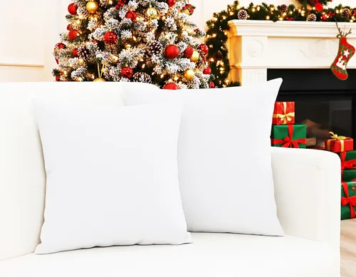 Vista 11 de Paquete de 2 fundas de almohada de algodón, decorativas, suaves, sólidas, para sofá, automóvil, dormitorio, primavera, Pascua, verano, 16 x 16