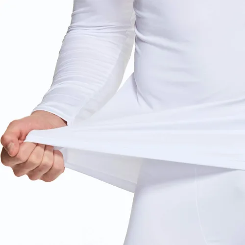 Vista 4 de ATHLIO - Pantalones y camisas de compresión térmicos para hombre, capa base de microfibra suave y cálida, para invierno y climas fríos.