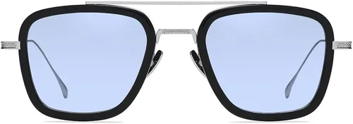 Vista 7 de SHEEN KELLY Lentes de sol polarizados de acetato Tony Stark para hombres y mujeres lentes de nailon para hombre araña