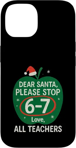 Vista 4 de 67 Christmas Funny Dear Santa Six Seven 6-7 Parents Case for iPhone XR