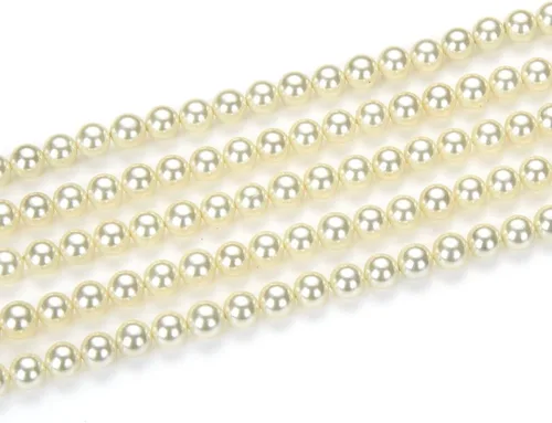 Vista 10 de Adabele 1 hebra AAA Grado 4mm Cuentas sueltas redondas pequeñas de perla de concha natural Agua dulce Madre Perla Nácar 38 cm (Negro Jet) para hacer