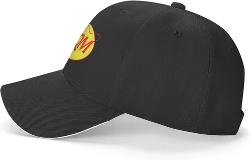 Vista 3 de Gorra Tqm Gorras Regida Del Pescado, Gorra De Fuerza, Gran Regalo Negro, Negro