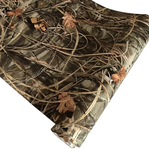 Vista 9 de Queenbox - Rollo de vinilo auto-adhesivo para automóvil, 3.9 x 59.8 in (10 x 152 cm), diseño de camuflaje
