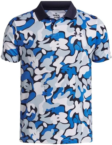Vista 9 de Under Armour Boys' Matchplay Printed Golf Polo