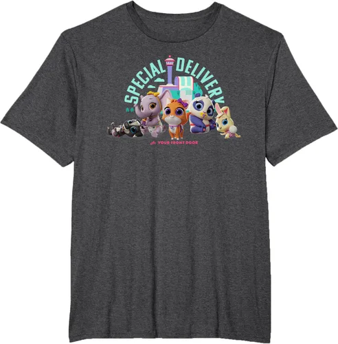 Vista 22 de Disney Camiseta de entrega especial Junior T.O.T.S, Negro, S