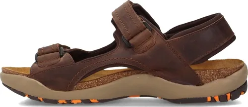 Vista 3 de NAOT Footwear - Sandalia eléctrica para hombre, cuero de bisonte.
