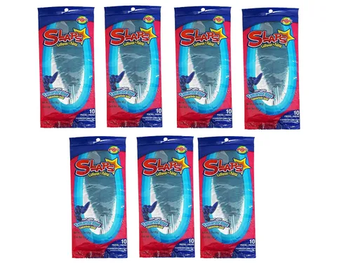Vista 12 de Dulces Pigui - Paletas cachetada sabor tamarindo azul, dulce mexicano (10 paletas)