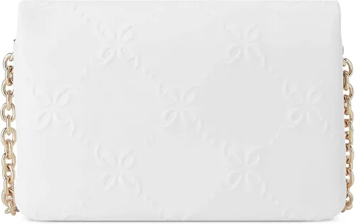 Vista 2 de NINE WEST Dixie - Mini solapa cruzada, color blanco óptico, Blanco óptico